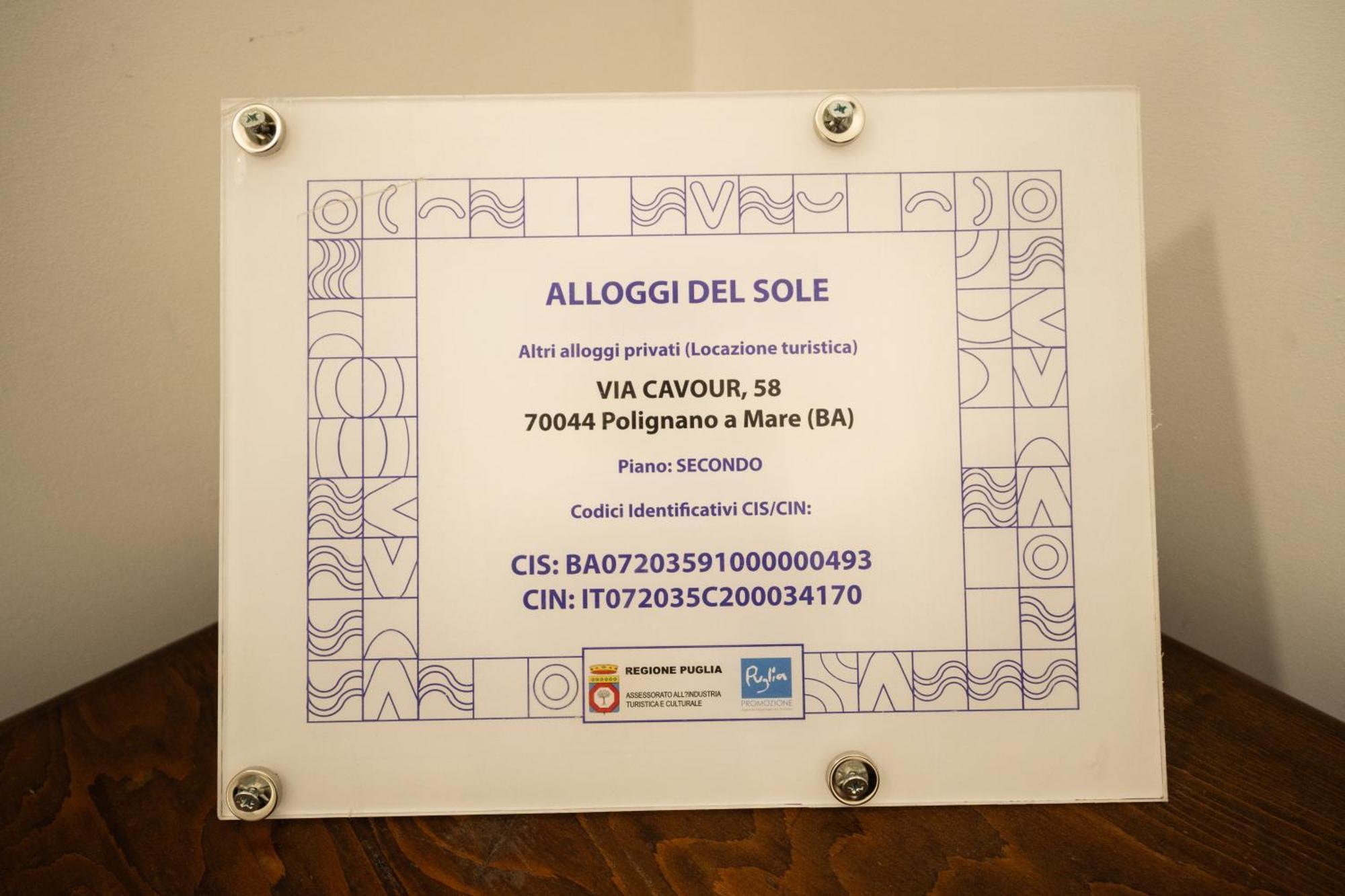 Alloggi Del Sole Полиньяно-а-Маре Экстерьер фото
